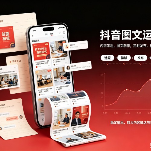 监利抖音图文代运营服务